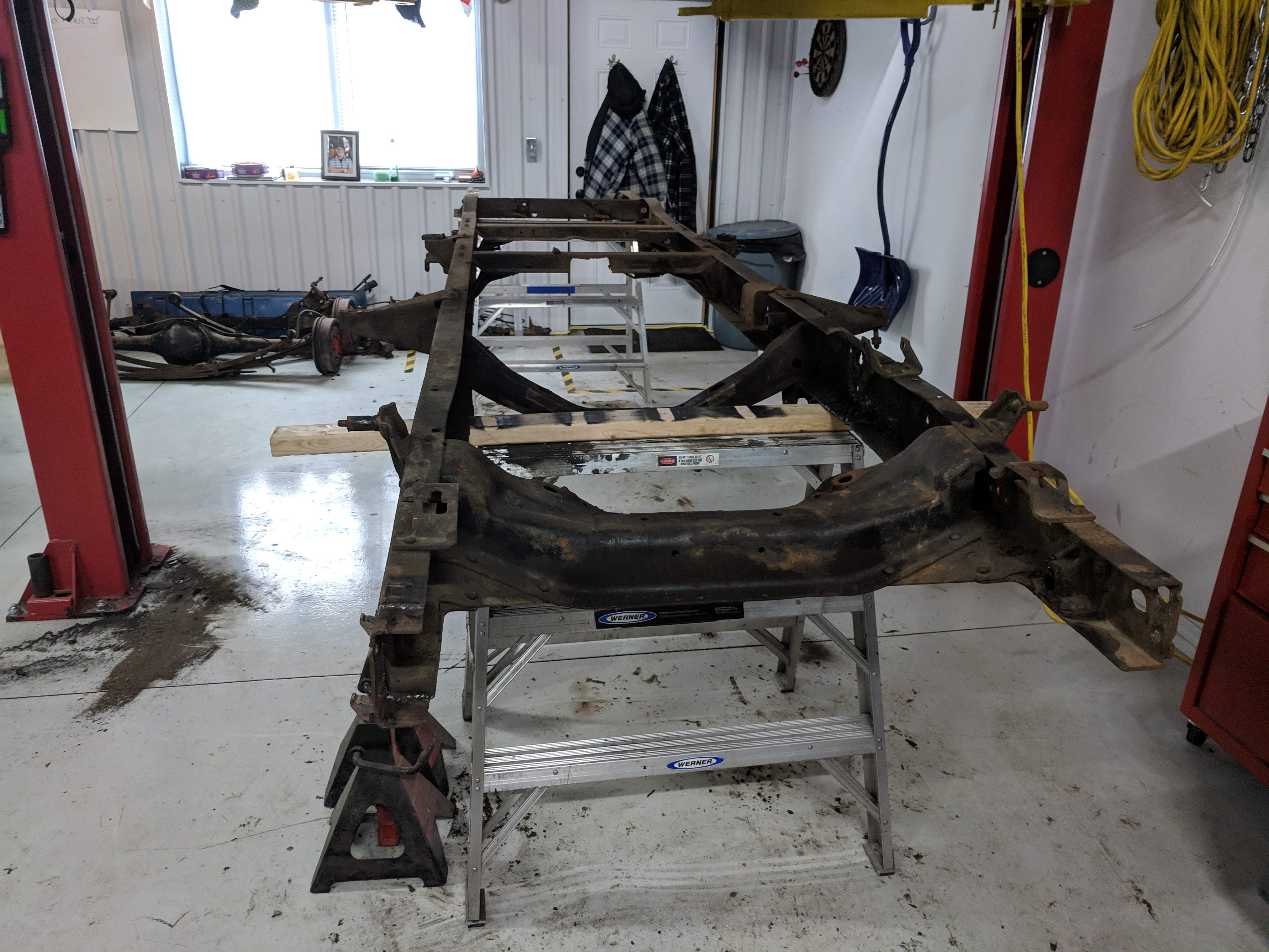 Tear Down Frame Restore  - Jan 7th 2019