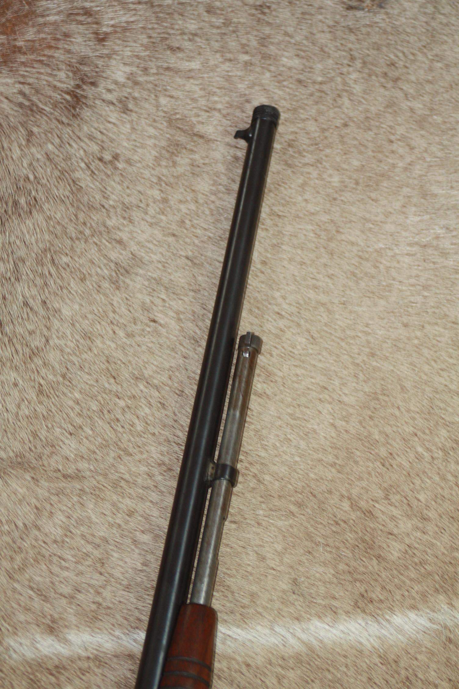 B.S.A. .22LR Pump Action Sporting Rifle. Shoots .22 LR and .22 Short.