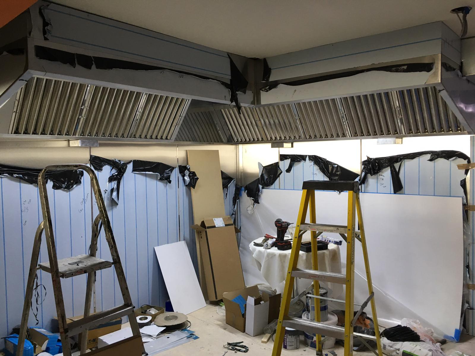 We design, build and install bespoke extraction canopies for any size kitchen