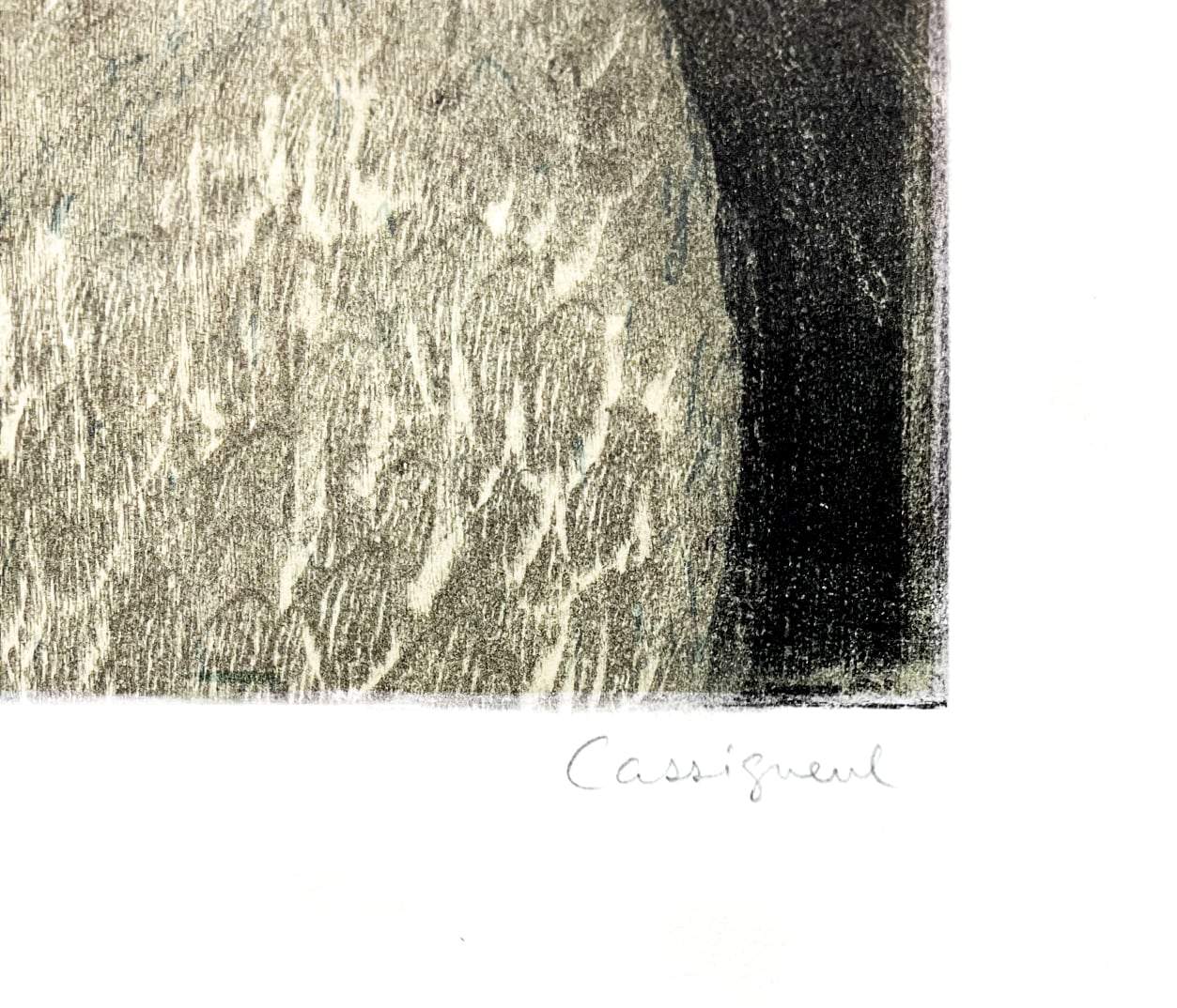 Jean-Pierre Cassigneul - Petite profile en gris