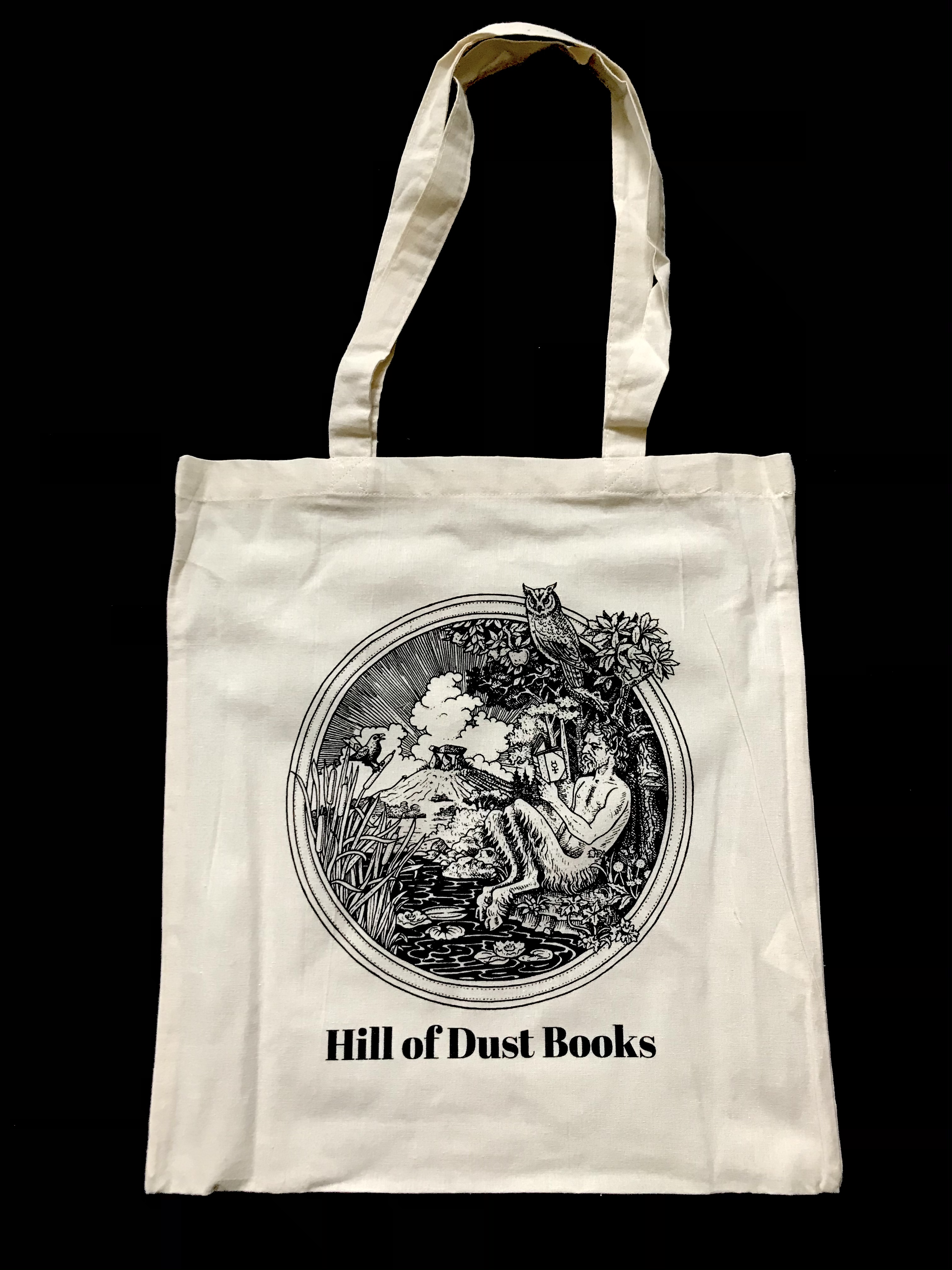 Hill of Dust Books Cotton Tote Bag