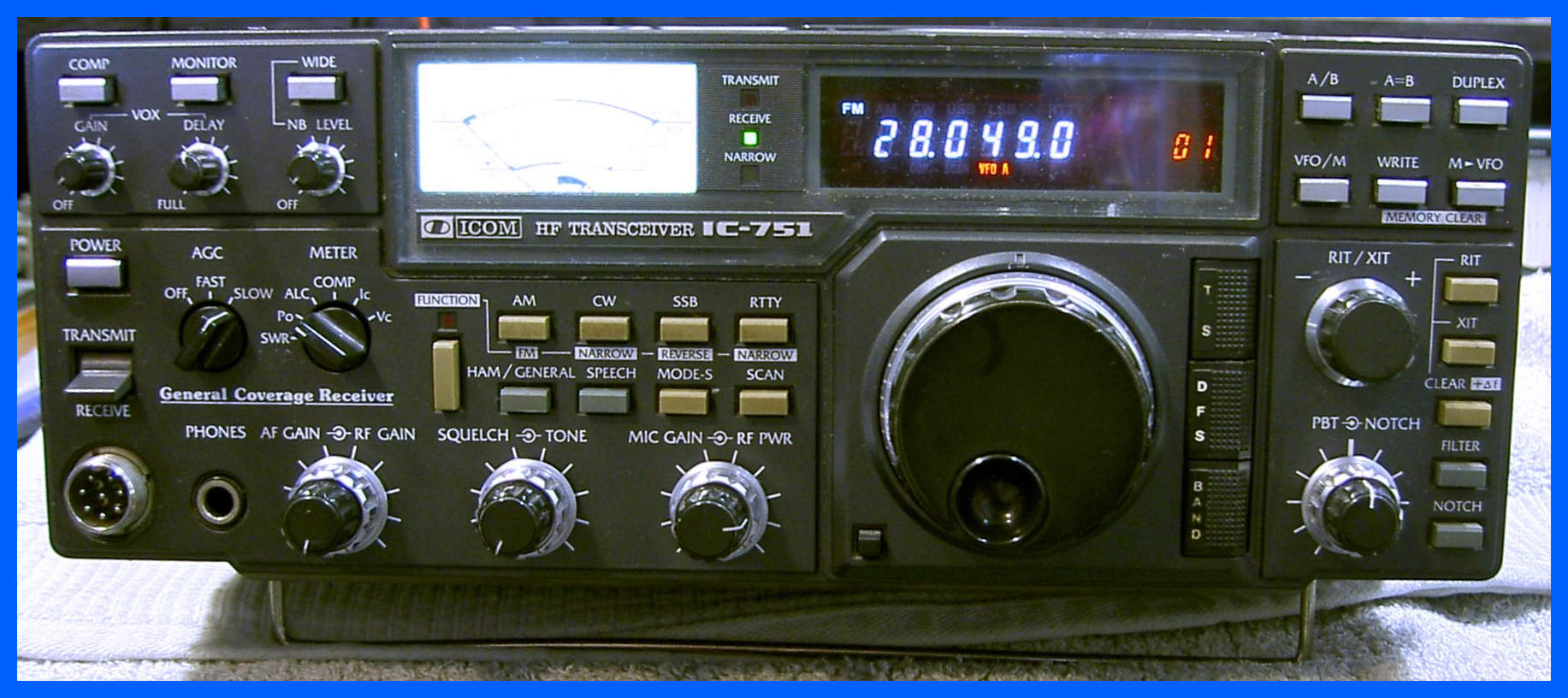 Icom IC 751 Amateur Radio