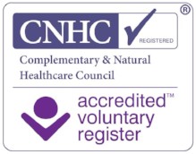 Registered with the Complementary and Natural Healthcare Council for Hypnotherapy