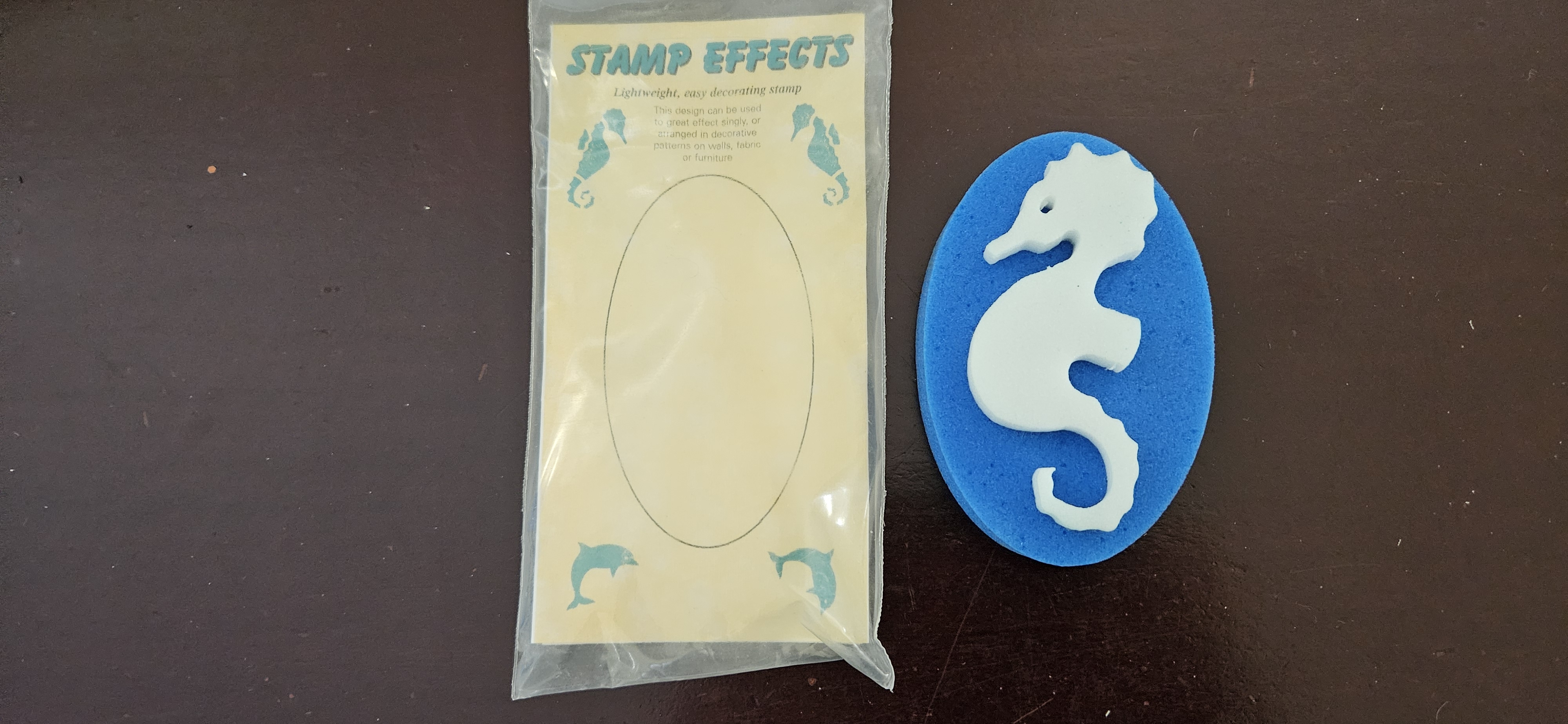 Stamp Effects Sea theme foam stamps - Each