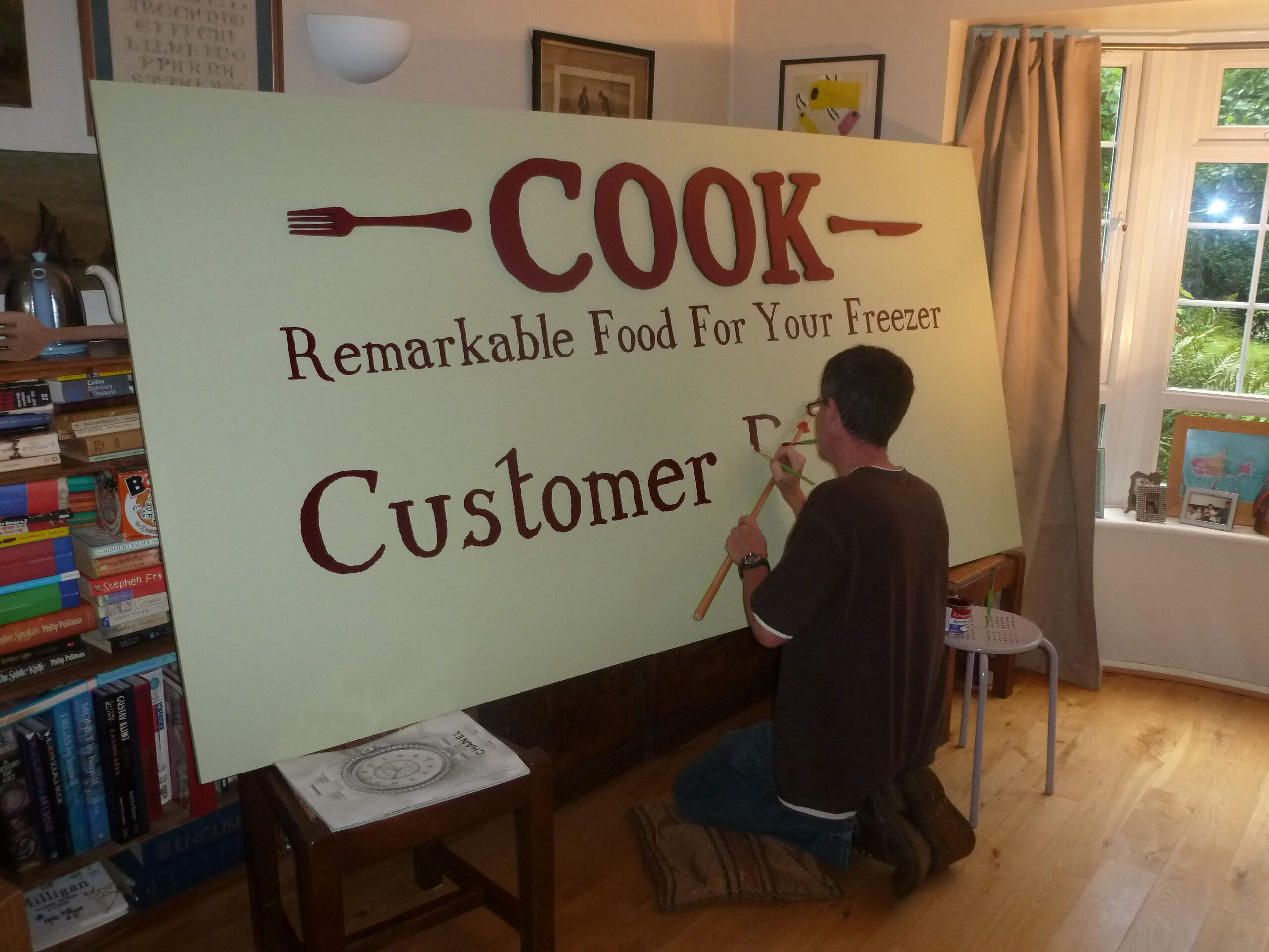 Some 'old school' sign writing