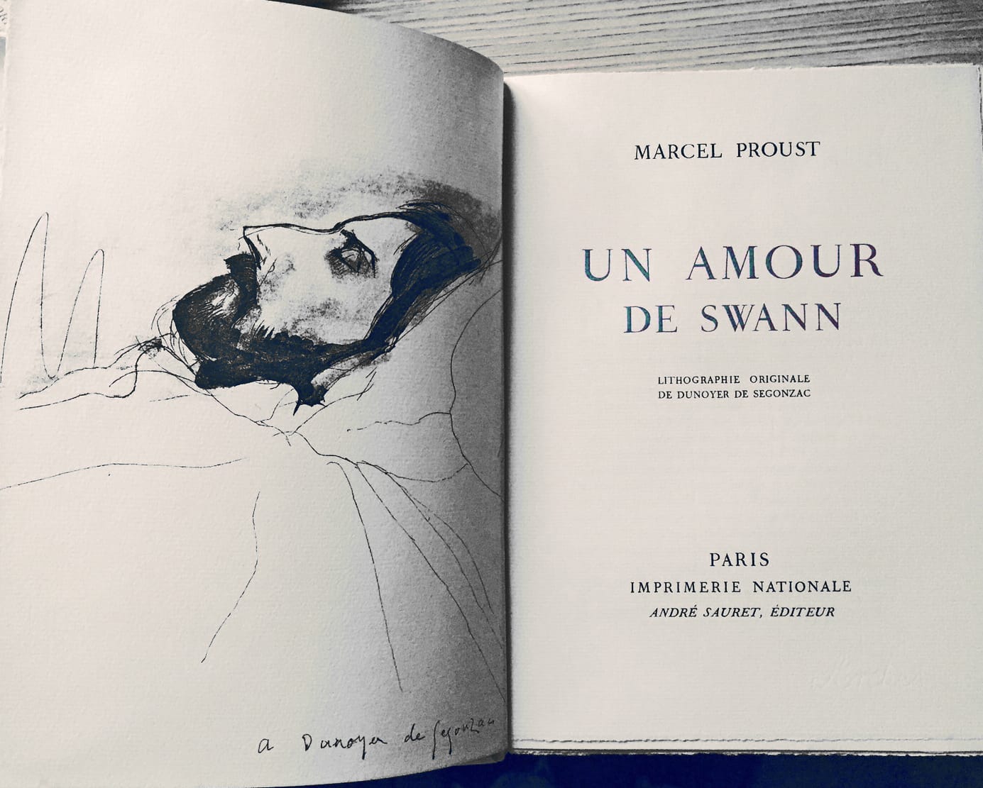 Dunoyer de Segonzac - Marcel Proust
