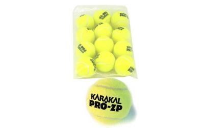 Karakal Pro ZP Coaching Tennis Balls 12 x Karakal Zero Pressure Tennis Balls