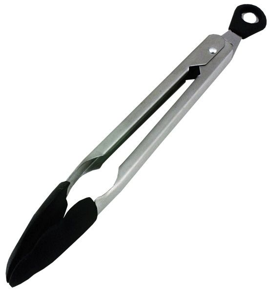 Tala Stainless Steel Tongs With Silicone Head 23CM