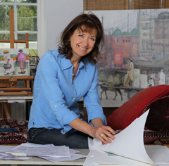 Fiona Graham-Mackay painting tutor