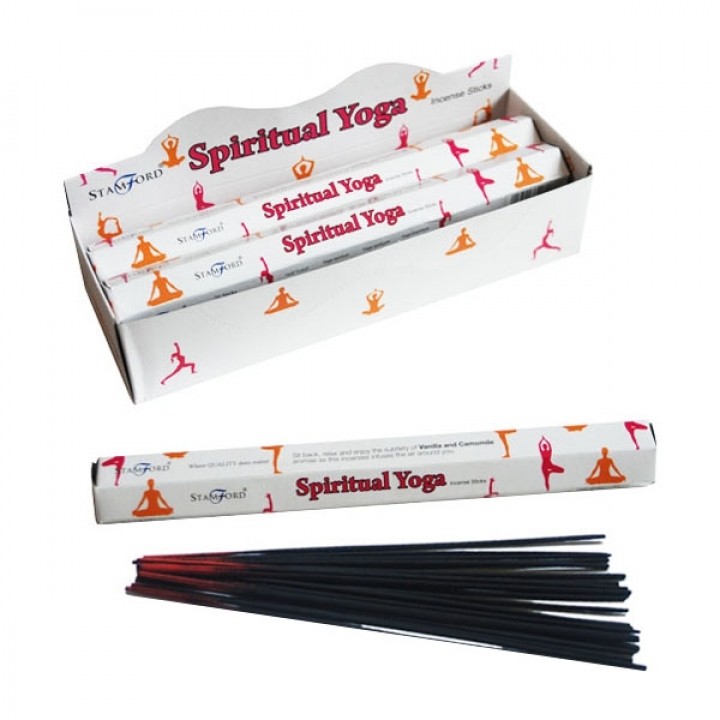 Spiritual Yoga Premium Incense Sticks - Approx 20