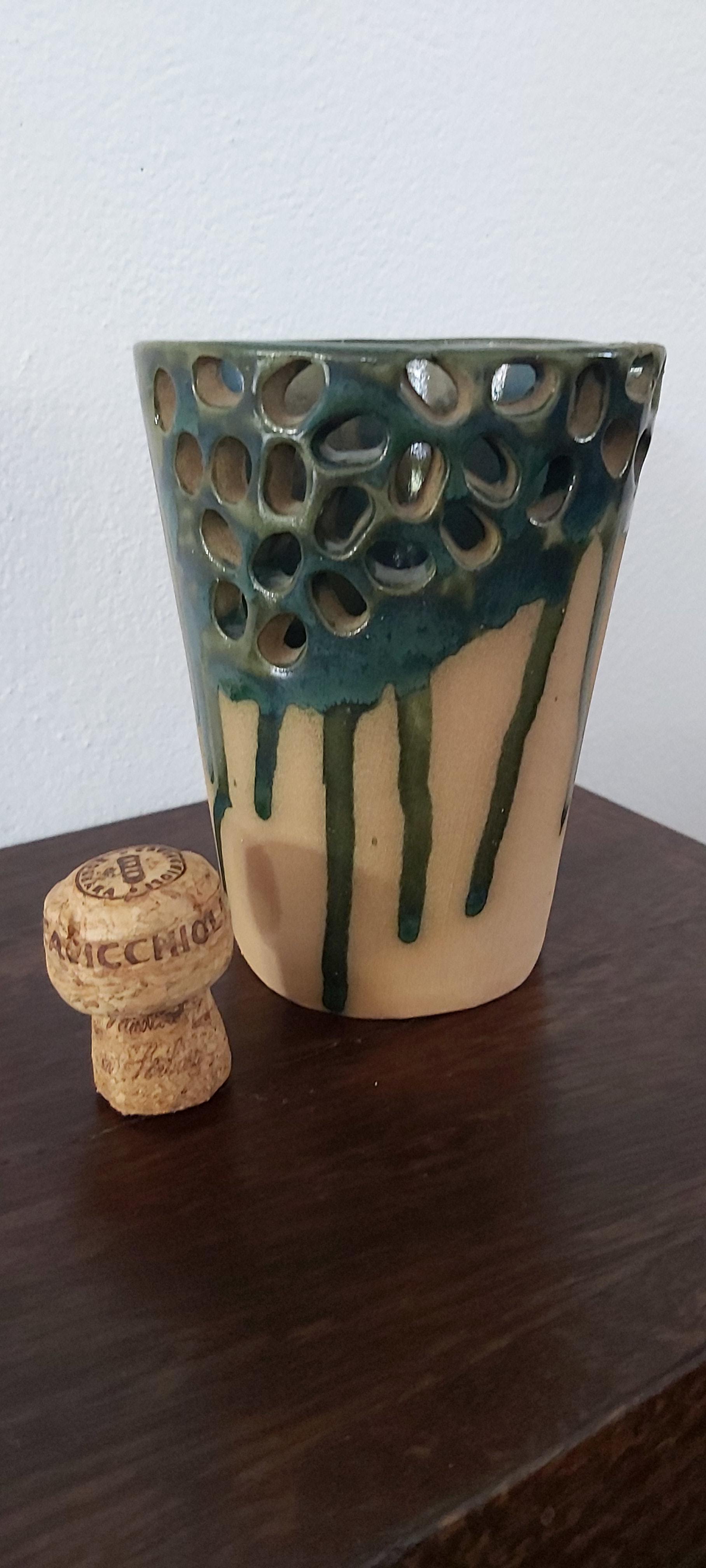 Terracotta beaker/vase