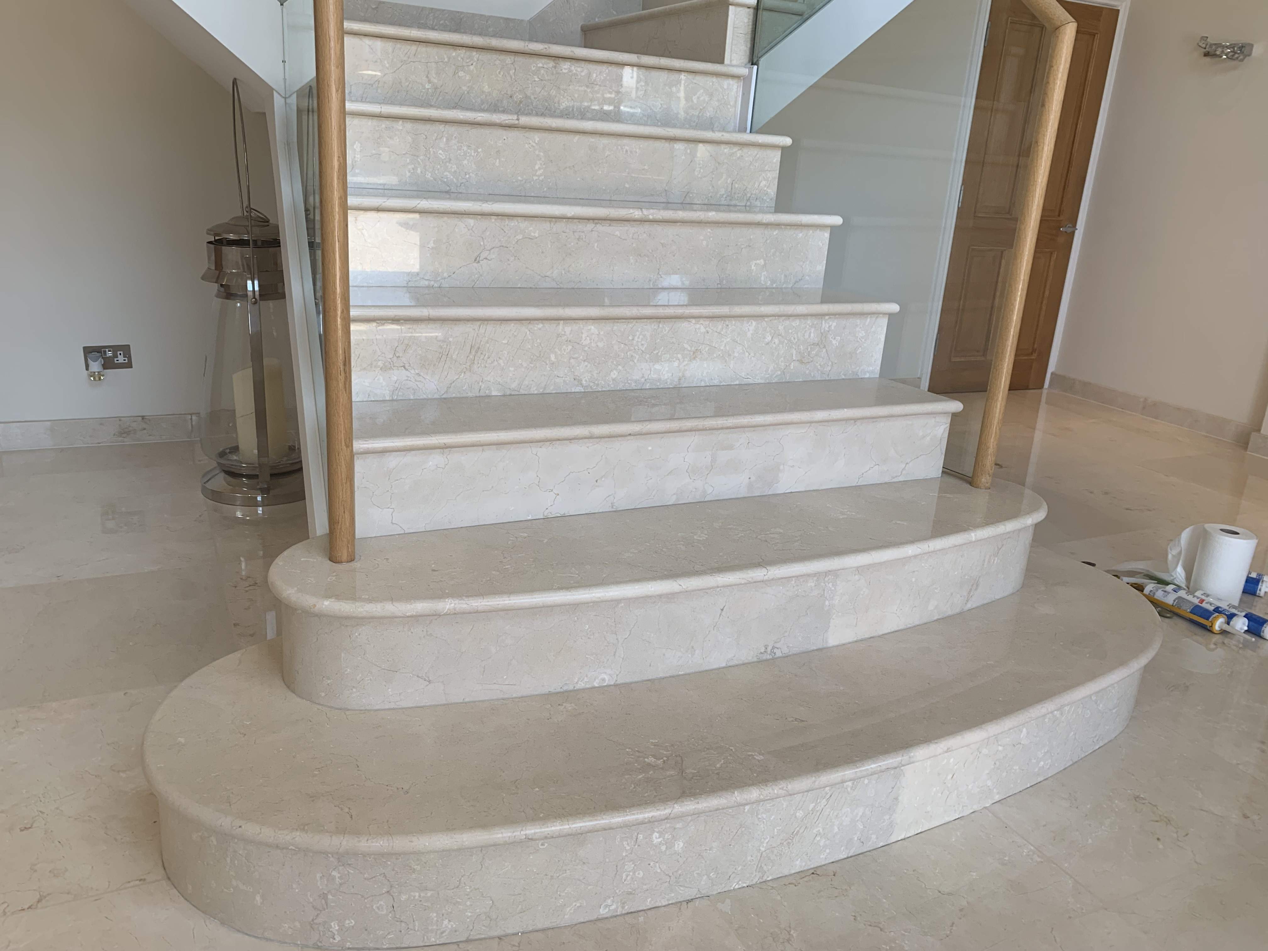 Polishing Marble Staircase in Hornchurch