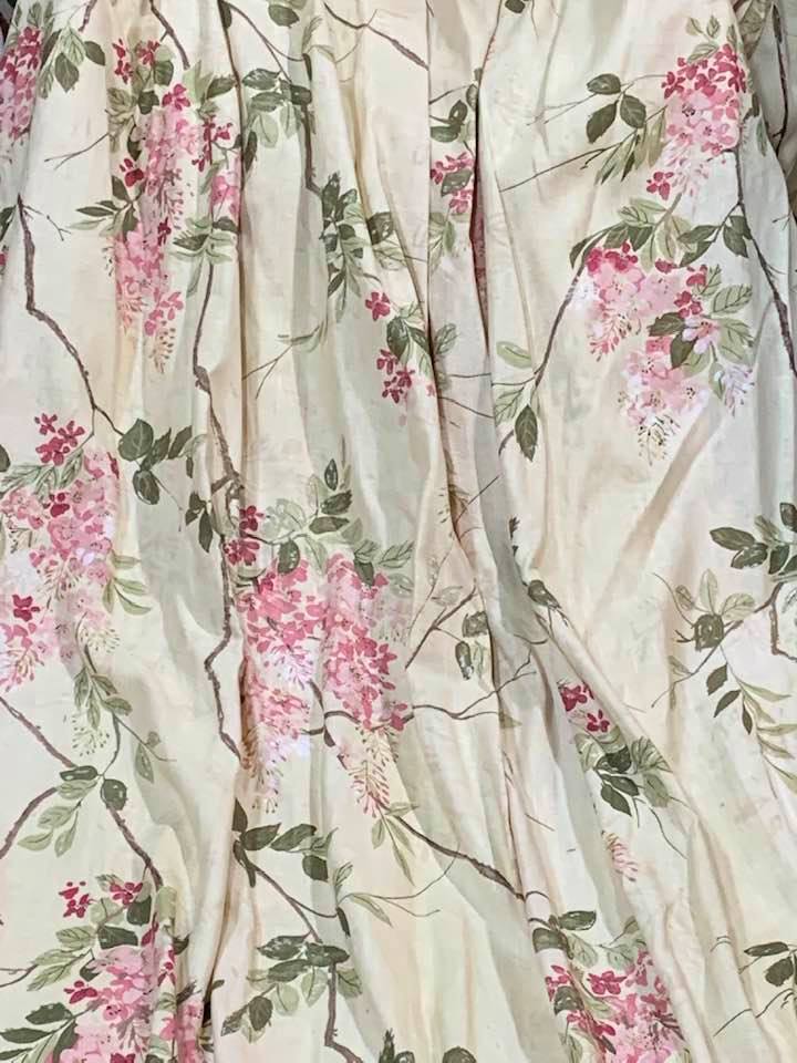 9 Pairs Long Harlequin Fiore Goblet Pleat Curtains