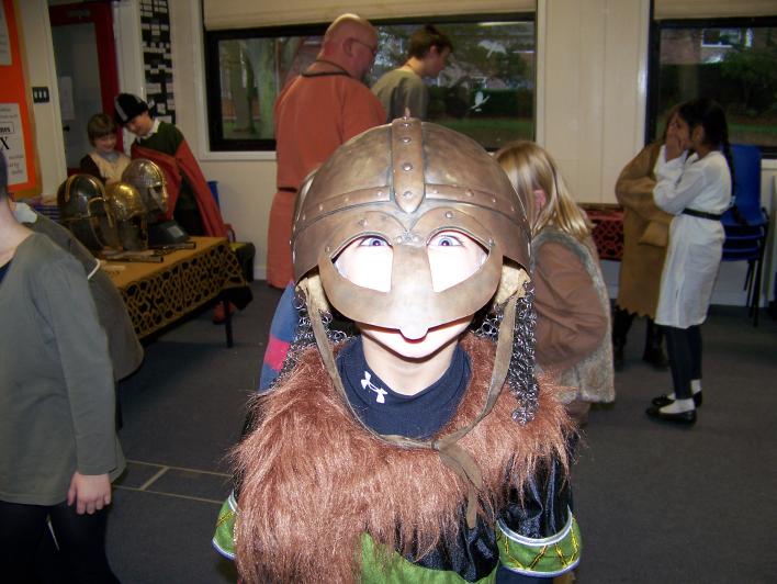 Girl wearing one of our many helmets