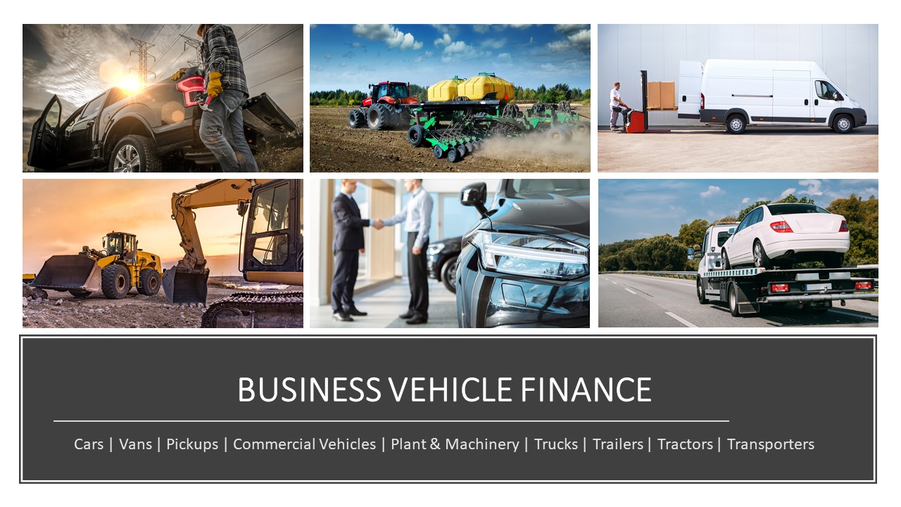 Business Vehicle Finance - Car, Van, Pickup & Other Commercial Vehicles