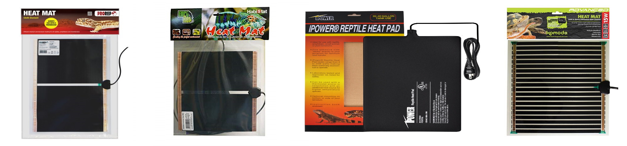 Selection of heat mats