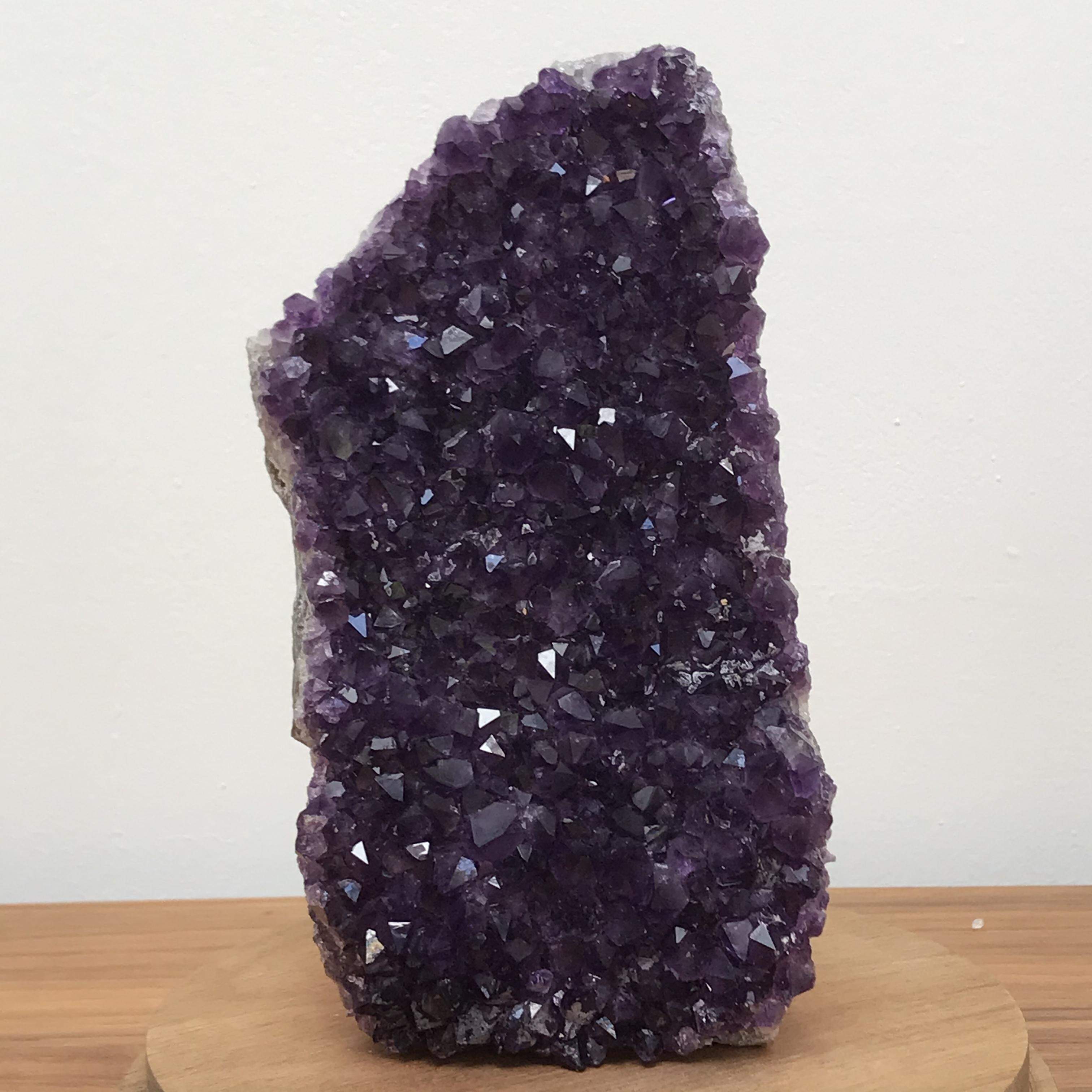 Uruguay Amethyst free standing Natural rich deep colour AAAA