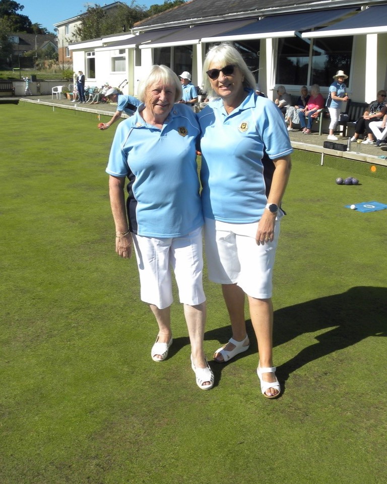 Women's 4 wood Pairs Winners