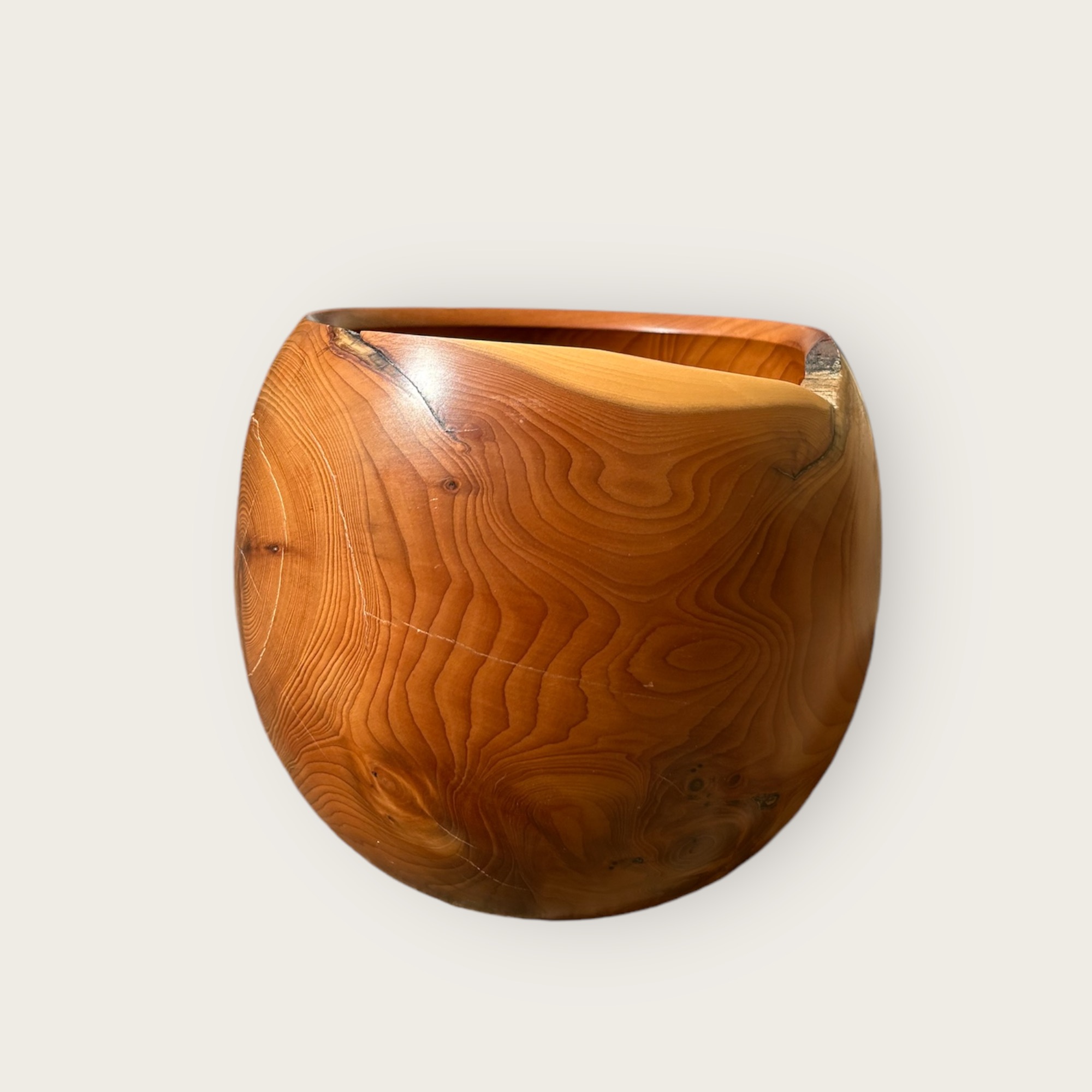 Deep Yew Bowl