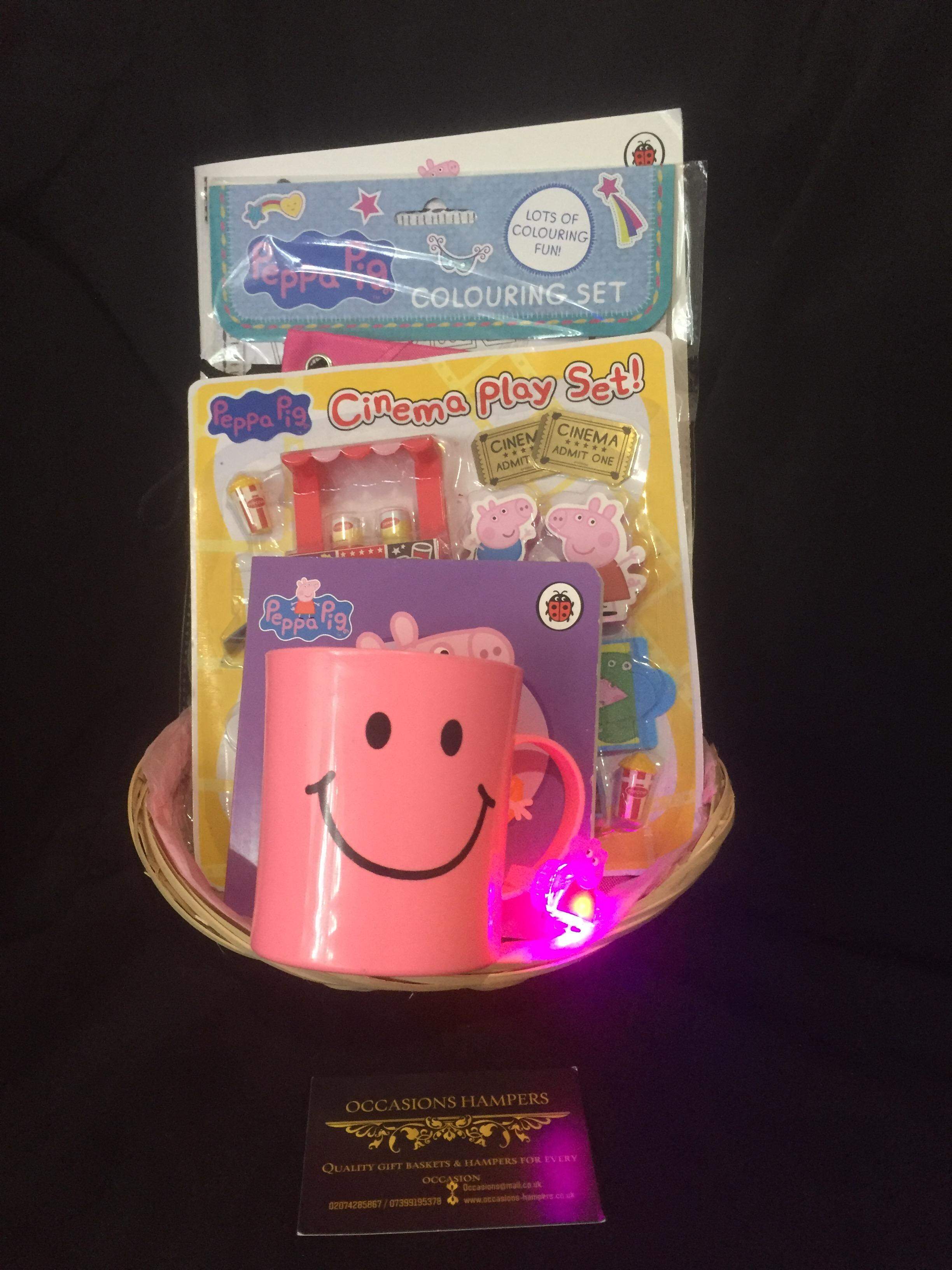 SMILE Range PEPPA PIG Gift Basket (Girls)
