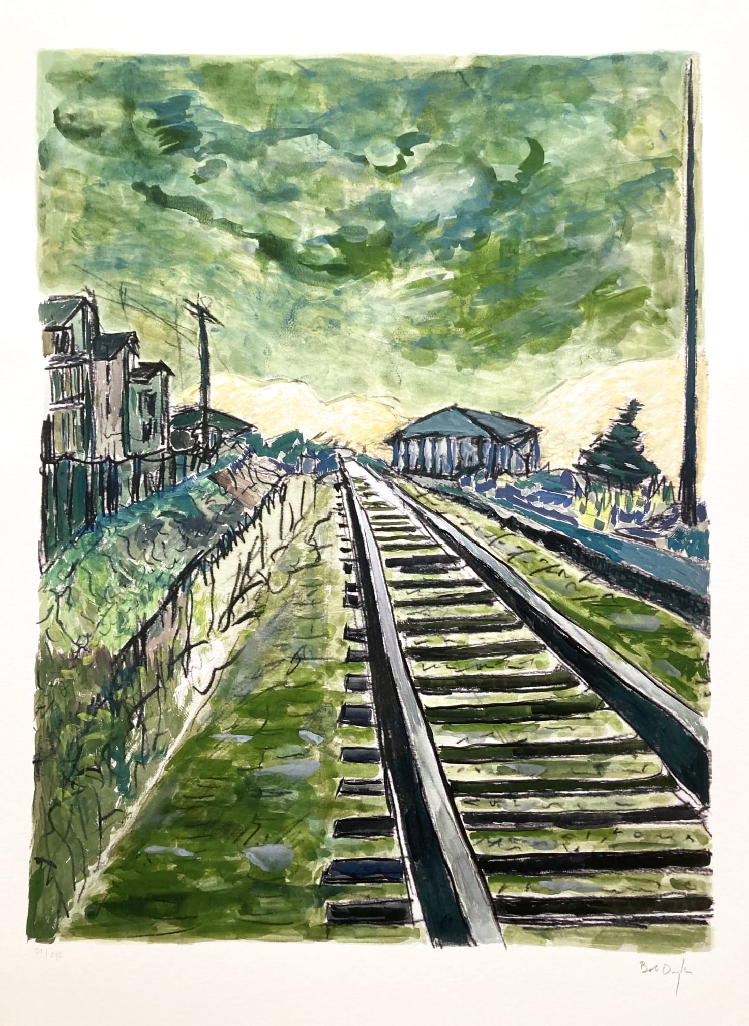 Bob Dylan - Train Tracks, 2012 (Green)