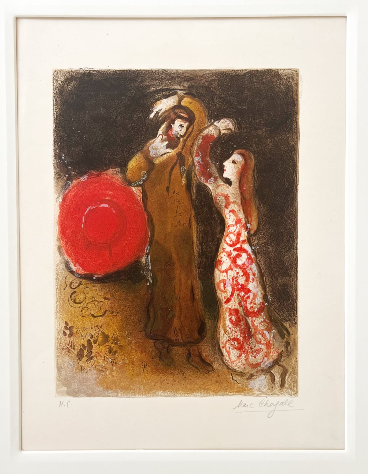 Marc Chagall - Rencontre de Ruth et de Boaz