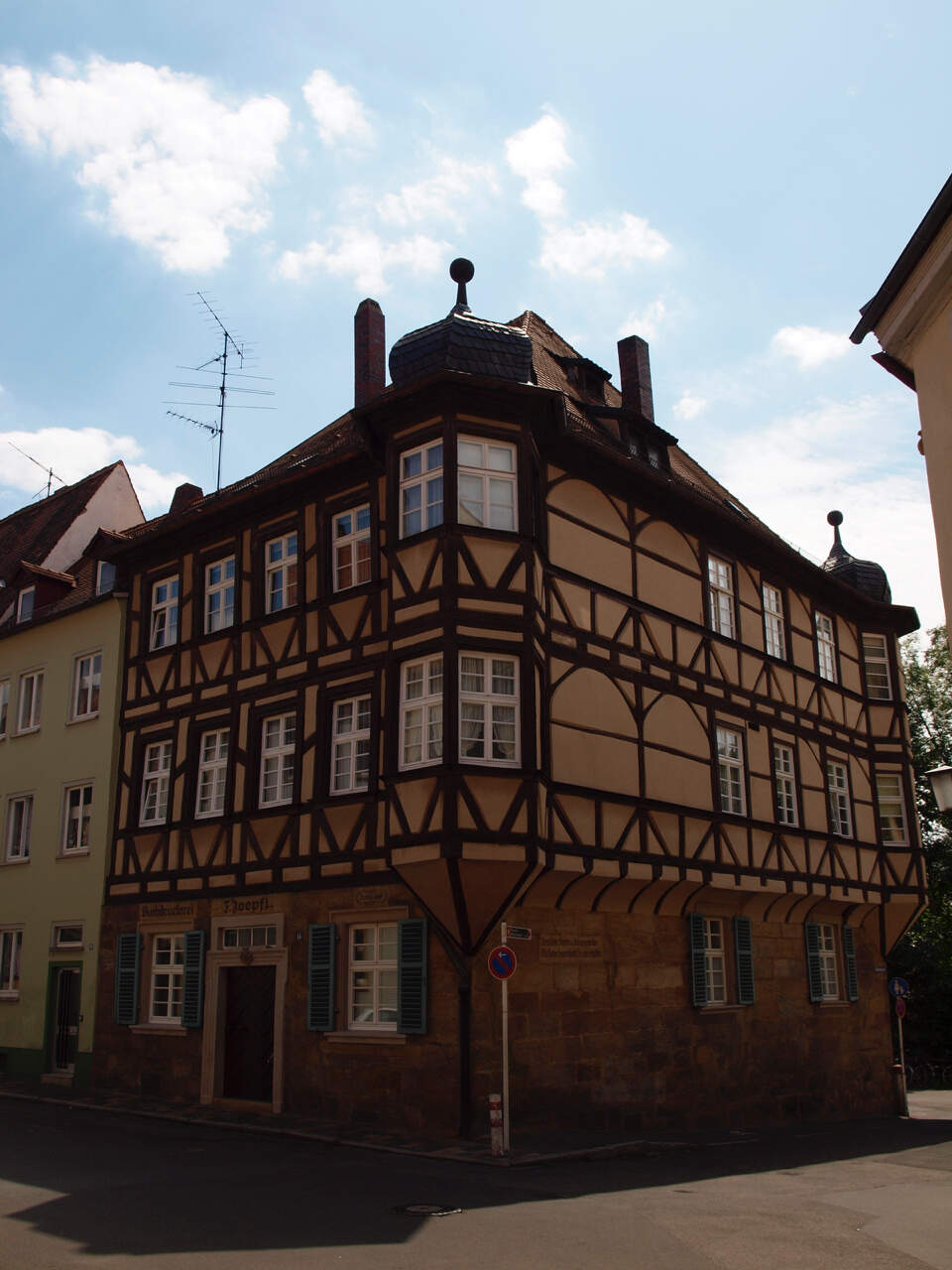 Altes Haus und Buchdruckerei Habergaße Bamberg