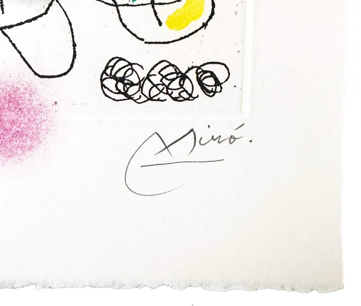 Joan Miro - Midi le Trèfle Blanc