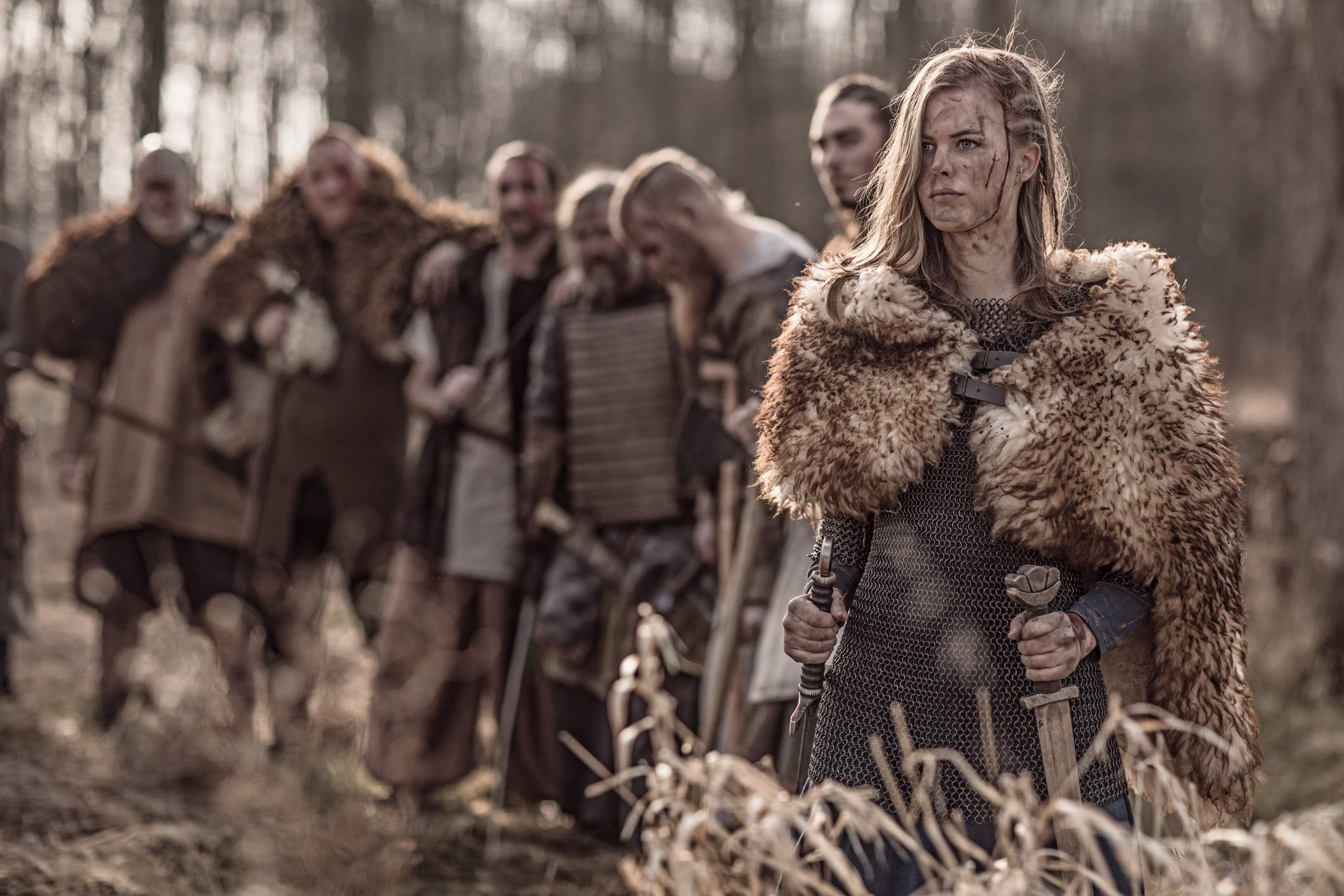 Historypedia - A shield-maiden (Old Norse: skjaldmær) was