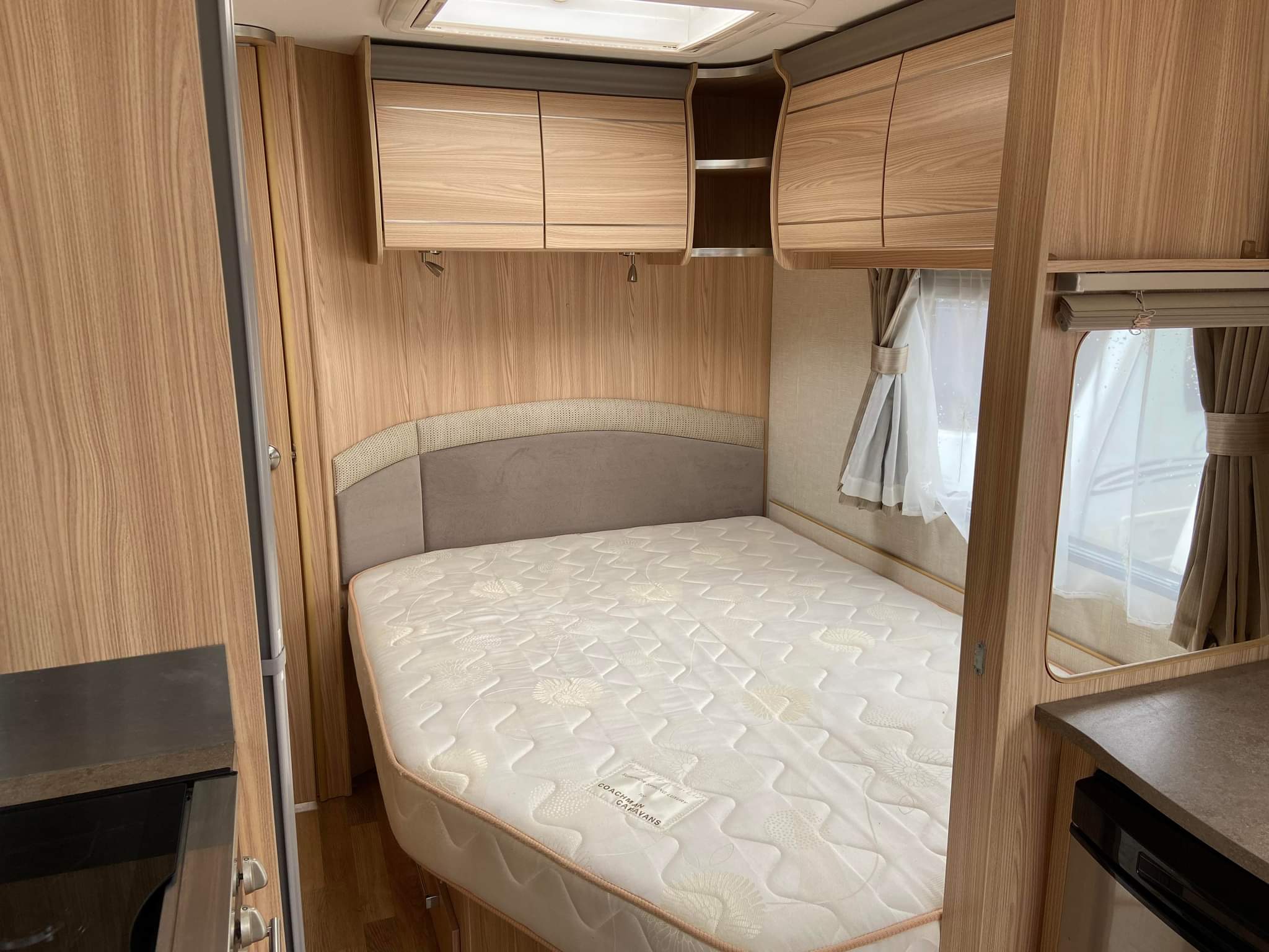 2013 Coachman Pastiche 560 4 Berth Fixed Bed End Washroom Caravan, M/Mover Solar