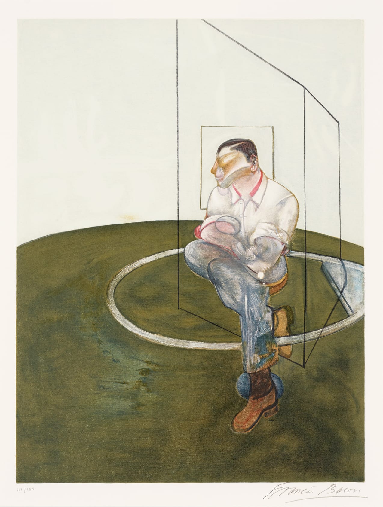 Francis Bacon Etude pour un portrait de John Edwards