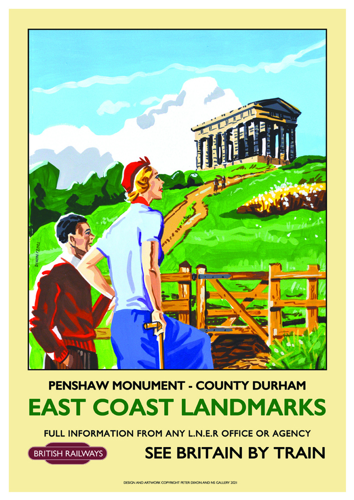 Penshaw Monument Poster