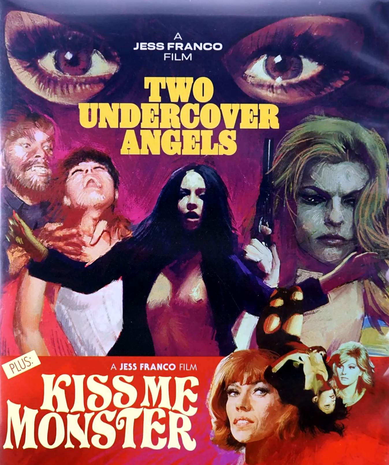 TWO UNDERCOVER ANGELS / KISS ME MONSTER - BLU-RAY