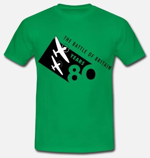 The Battle of Britain 80th Anniversary men’s t-shirt1: Size 4XL