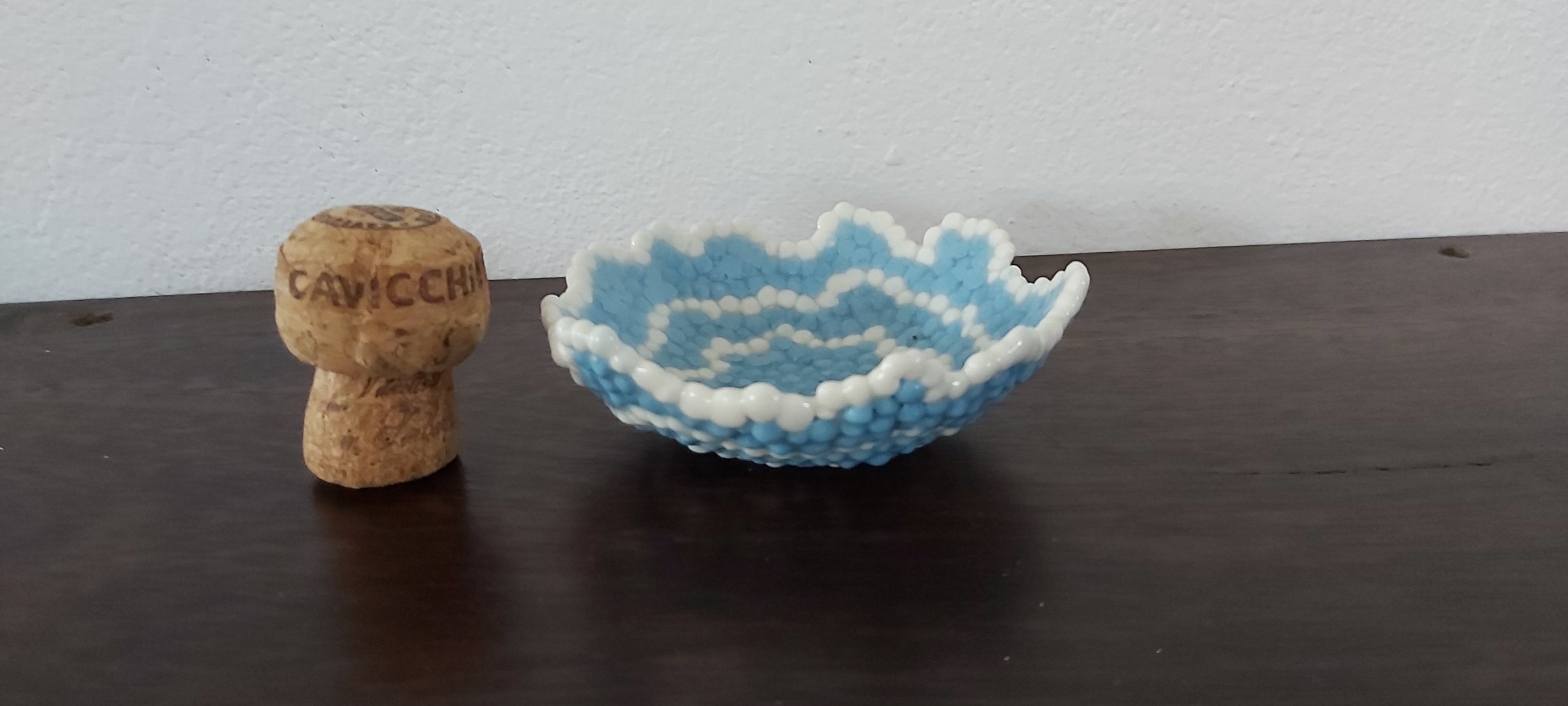 Porcelain ring dish