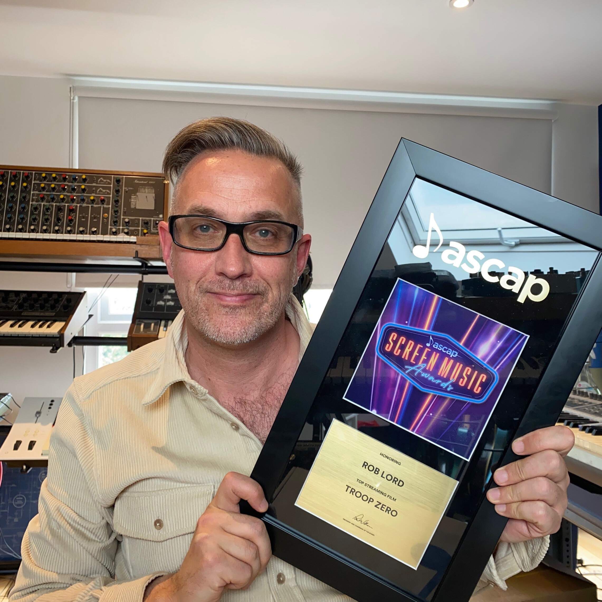 ASCAP Screen Award 2021 Win For Troop Zero Score