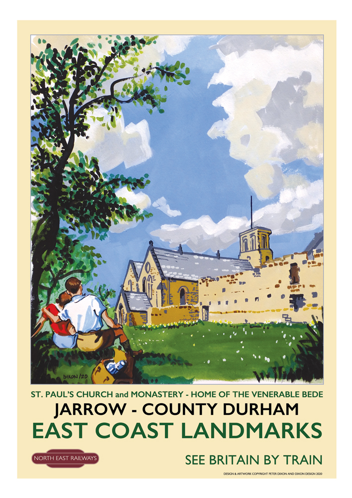 Jarrow, St Paul's Poster