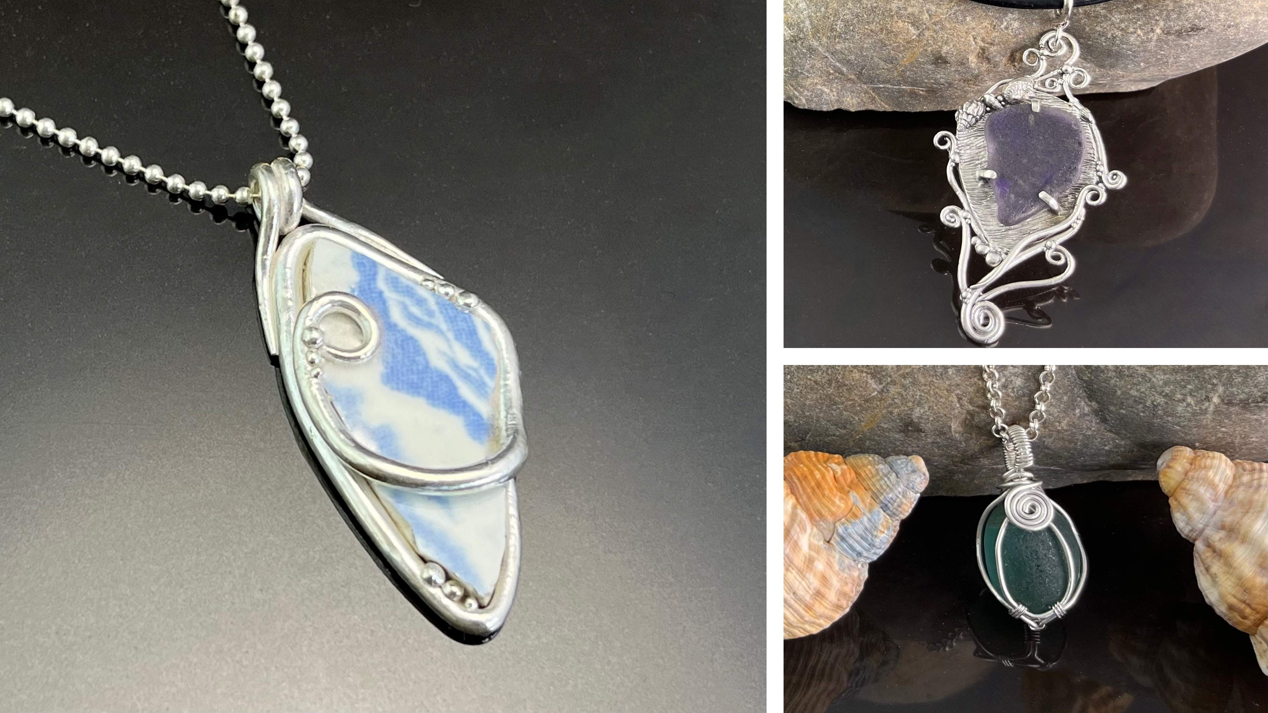 Craftcast Sea Glass and Metal Clay 2.0