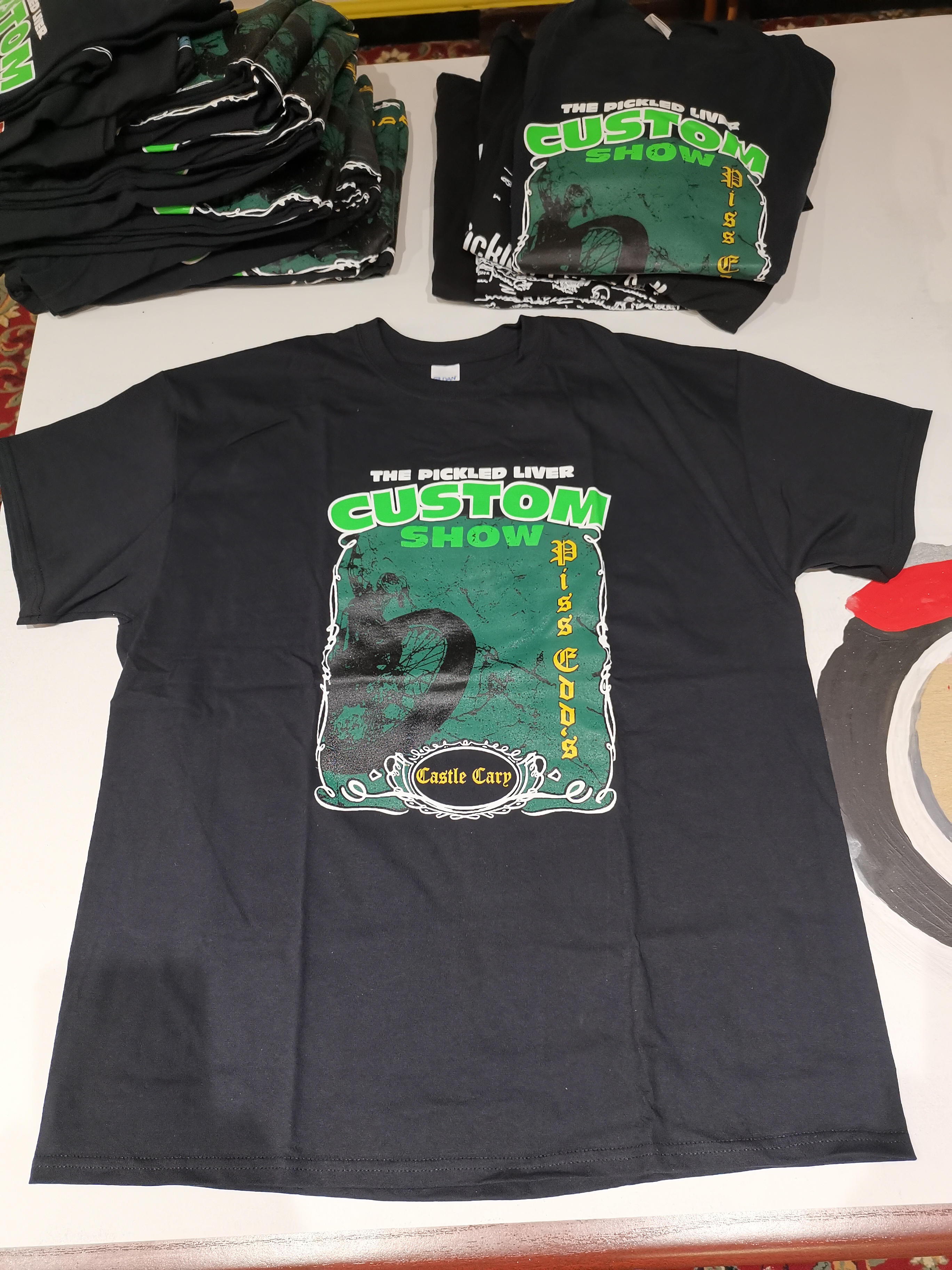 Green Pickled Liver Custom Show T-shirt