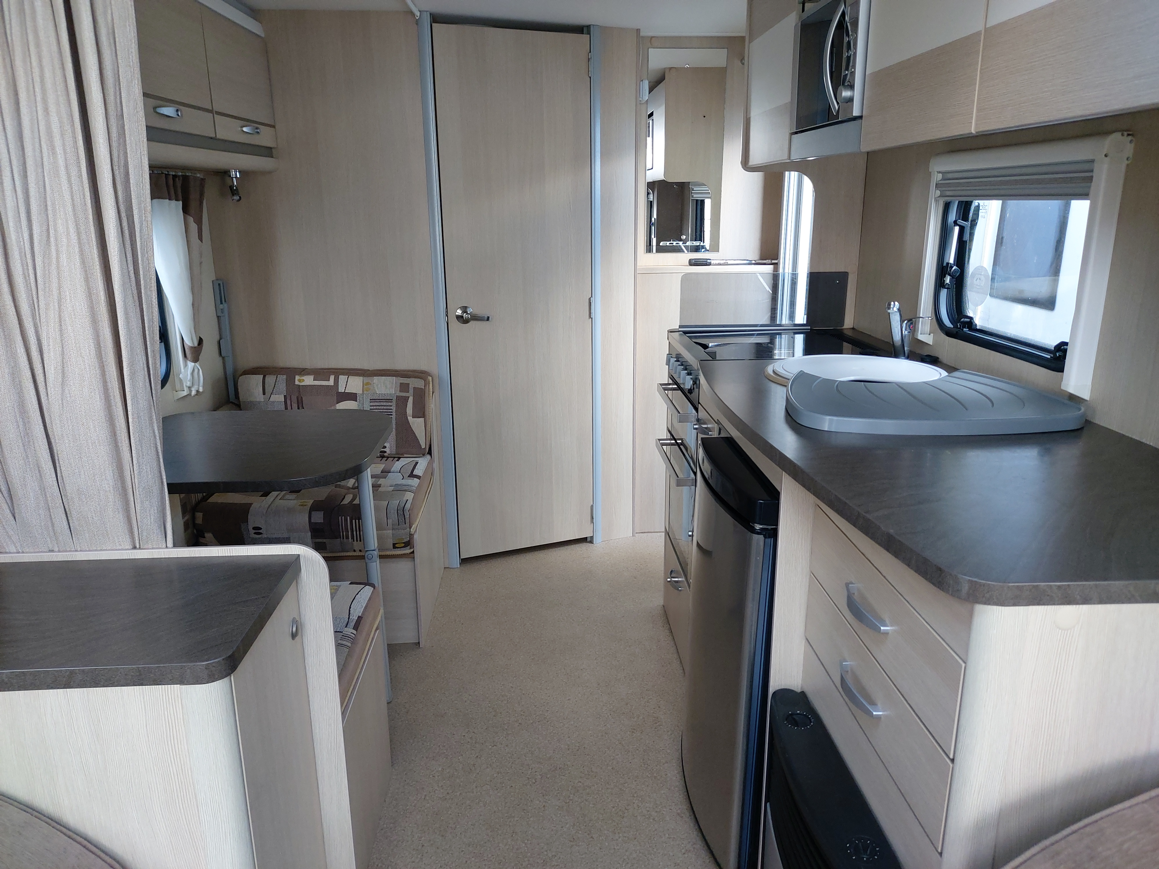 2012 Sterling Eccles Sport Lux 524 4 Berth Side Dinette Caravan Motor Mover