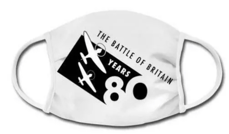 The Battle of Britain 80th Anniversary face mask