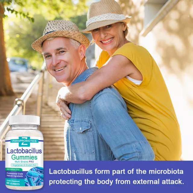 Lactobacillus Paraprobiotics 200 Billion CFU  Immunity Support Wellness Gummies