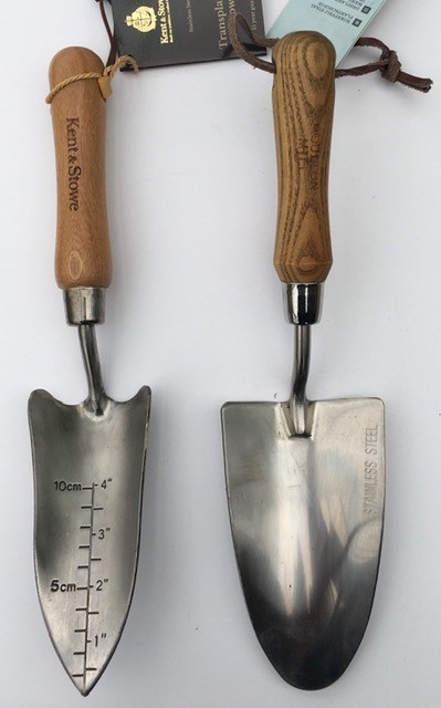 Stainless Steel with Ash Handles
