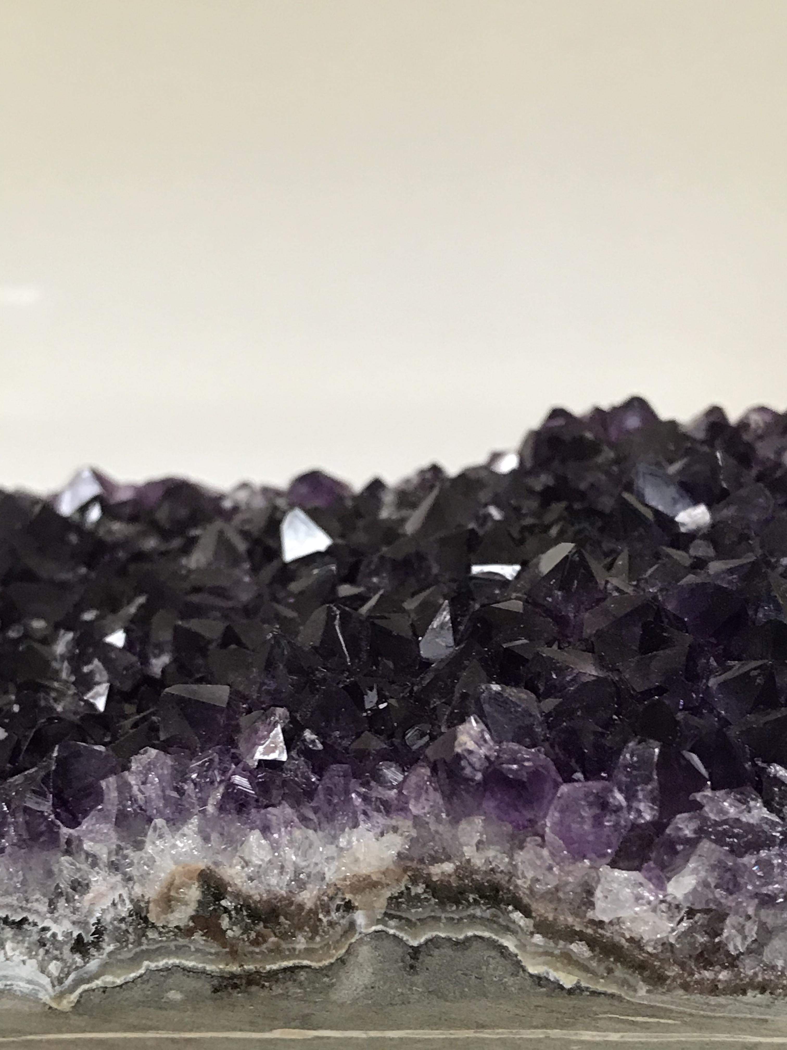 Uruguay Amethyst free standing Natural rich deep colour AAAA