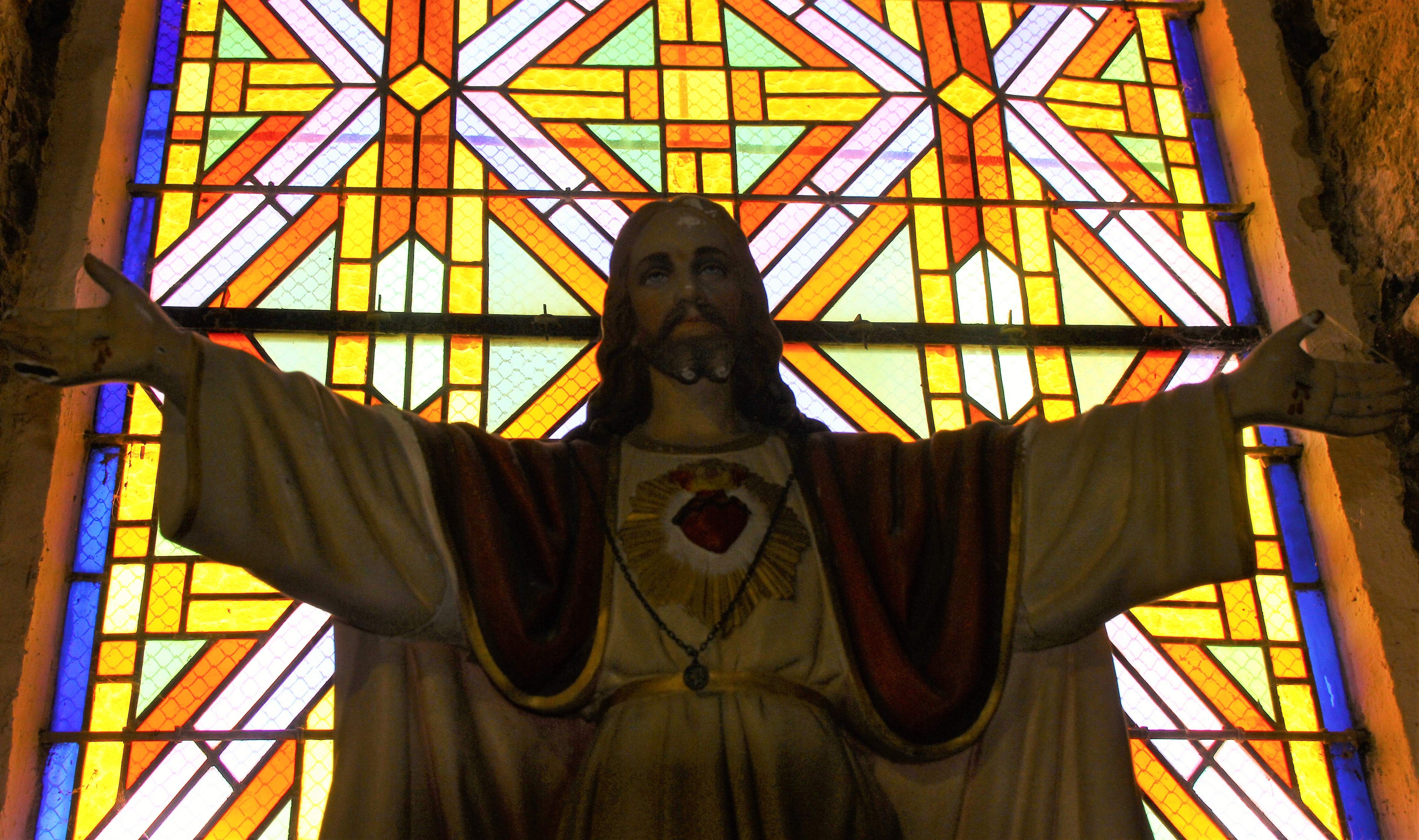 I have found Jesus in a small chapel in St Guirec