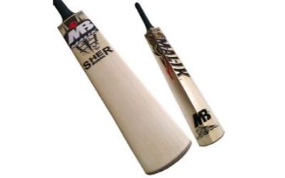 MB Malik Sher Amin English willow Cricket Bat SH 2.5 Lbs Free Bag