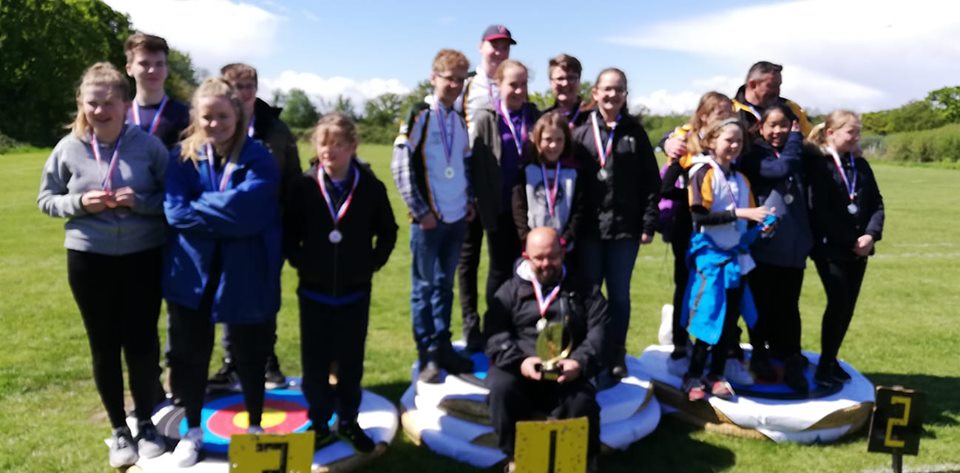 Chessington Bowmen Junior event winnersjpg