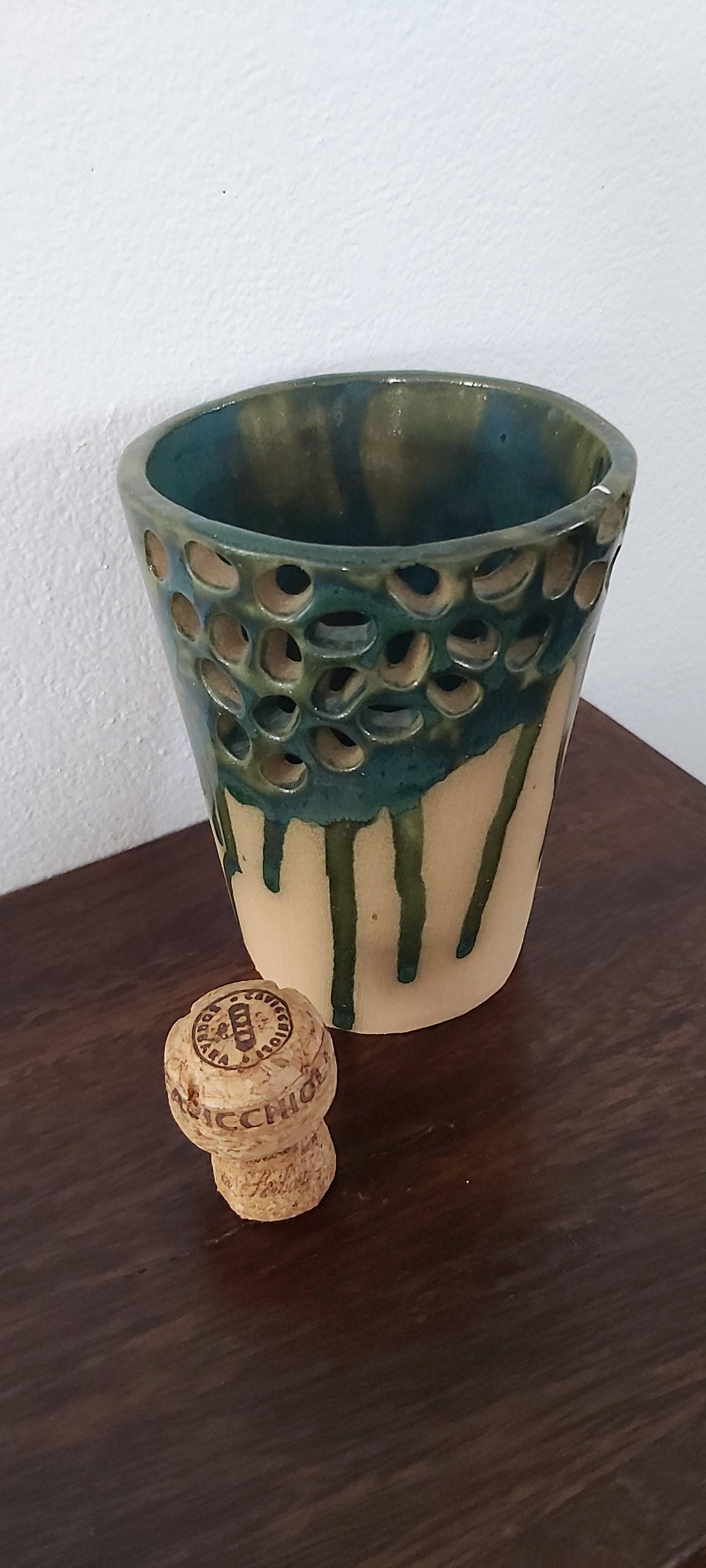 Terracotta beaker/vase