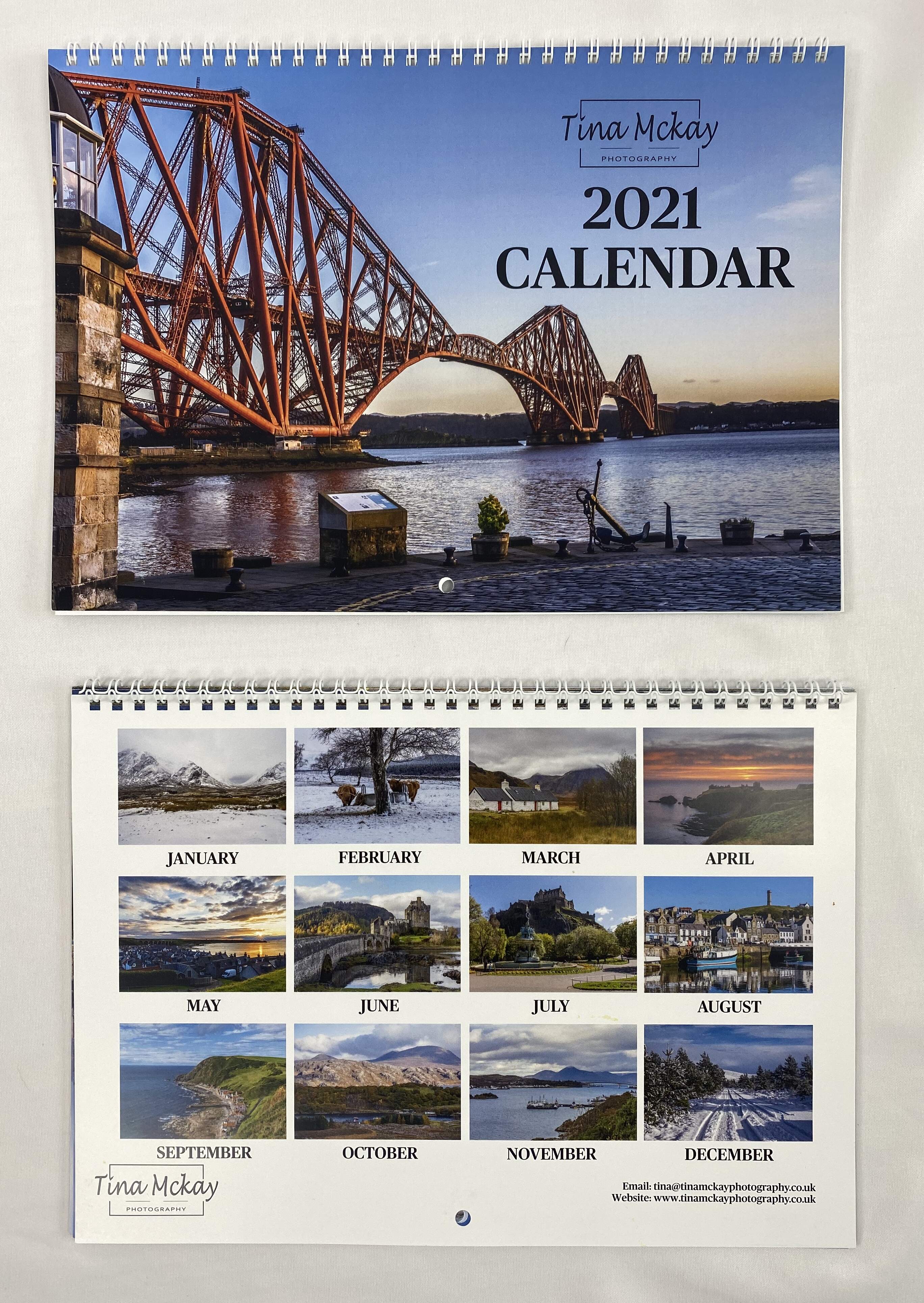 2021 Scotland Calendar