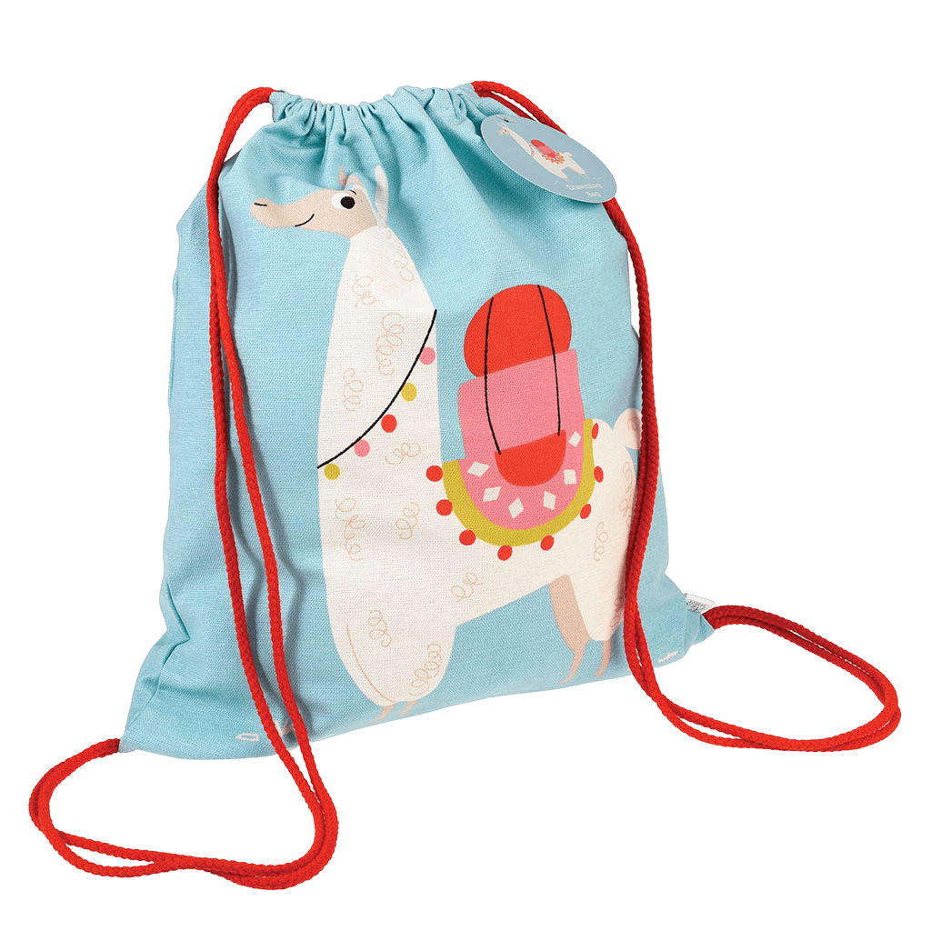 Alpaca Drawstring Bag